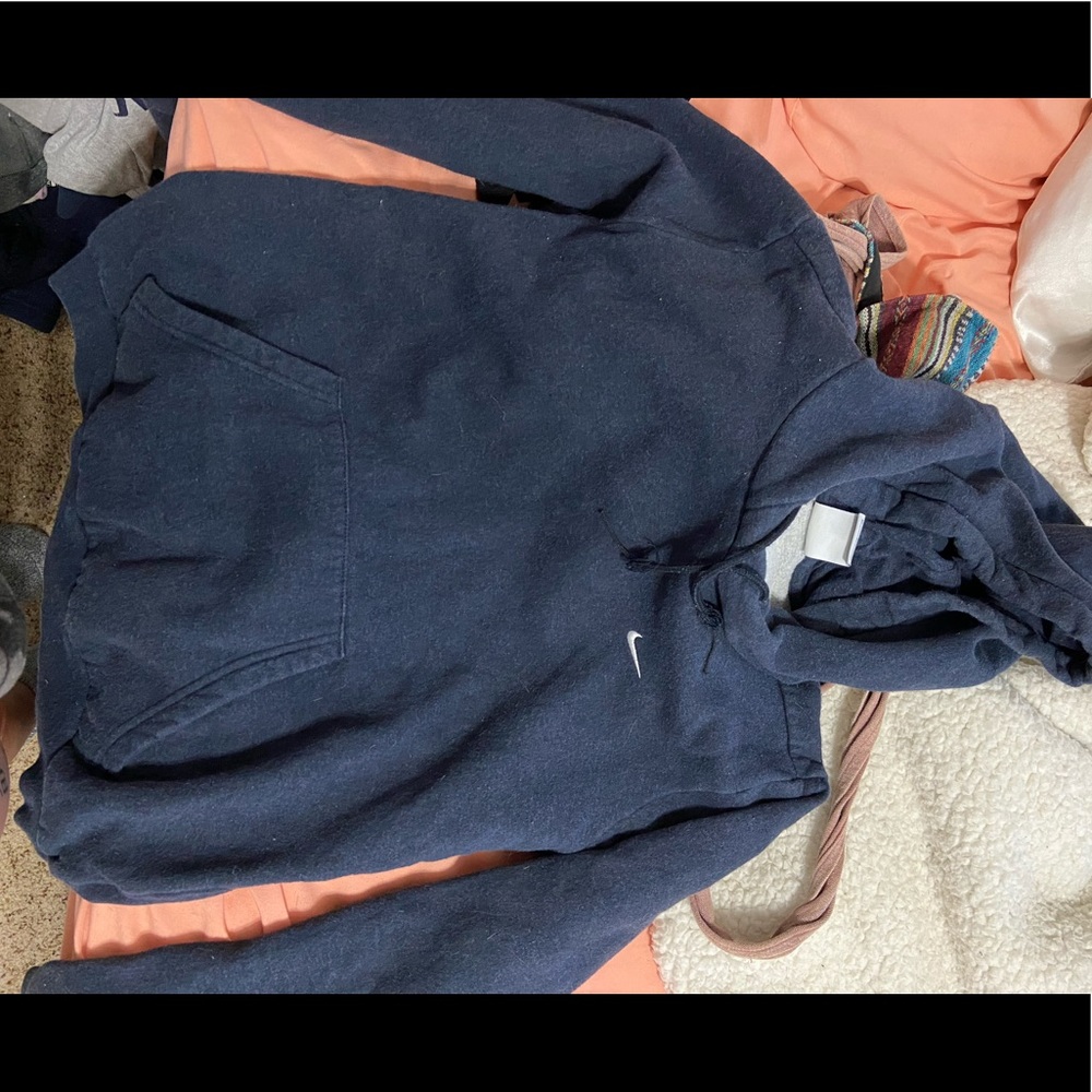 NIKE NAVY HOODIE
